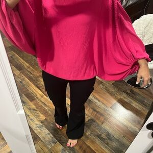 Vibrant Pink Blouse